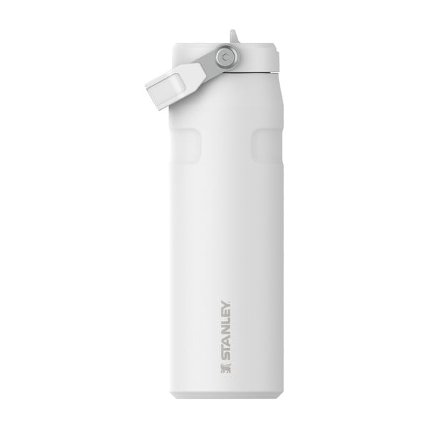 Fehér rozsdamentes acél termosz 700 ml IceFlow™ Bottle Flip Straw 2.0 Frost – Stanley