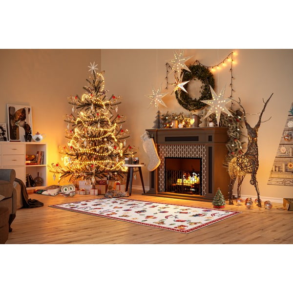 Piros futószőnyeg karácsonyi mintával 80x200 cm Red Christmas – Villeroy&Boch-image-1