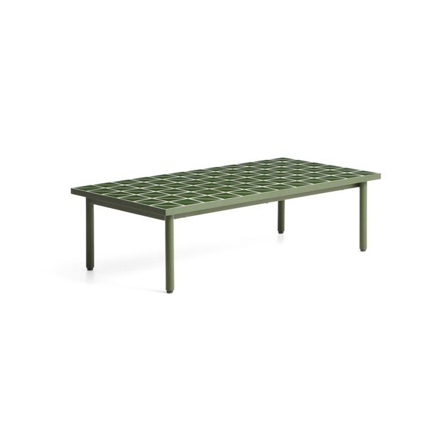 Kerti dohányzóasztal kerámia asztallappal 61x122 cm Maurina – Kave Home