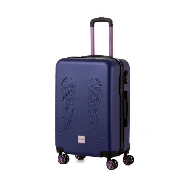 Wingy kék bőrönd, 71 l - Berenice