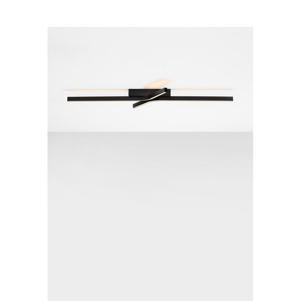 Matt fekete alumínium LED dimmelhető mennyezeti lámpa 50x100 cm Akro – Nova Luce-image-3