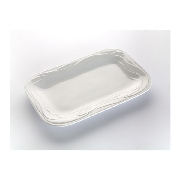 Corina porcelán szervírozó tányér, hossza 36 cm - Versa