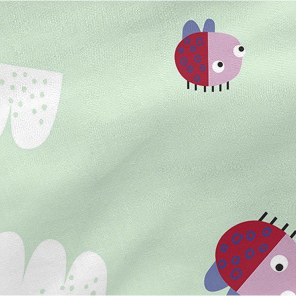 Patchwork Animal pamut gyereklepedő, 60 x 120 cm - Moshi Moshi-image-4