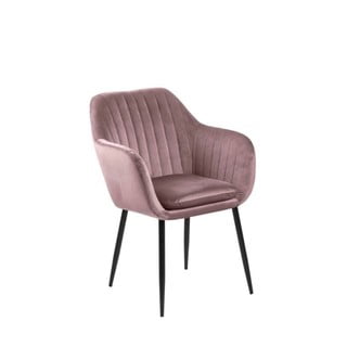 Emilia rózsaszín kárpitozott fotel - Actona