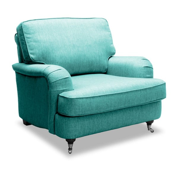William világos türkiz színű fotel - Vivonita