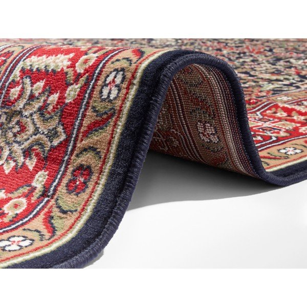  Skazar Isfahan piros-kék futószőnyeg, 80 x 250 cm - Nouristan-image-1