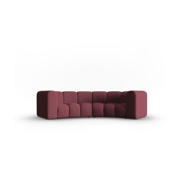 Borvörös kanapé 322 cm Lupine – Micadoni Home