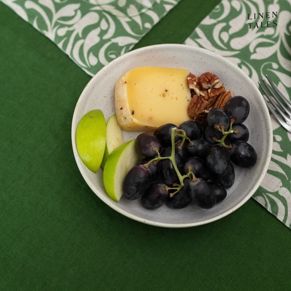 Len asztali futó 40x200 cm True Green – Linen Tales-image-2