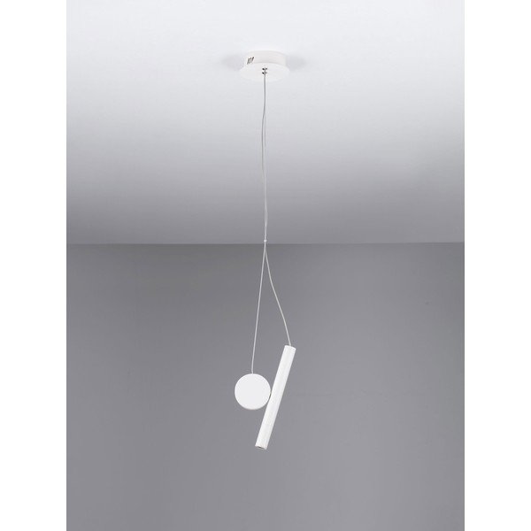 Fehér alumínium LED függőlámpa ø 23,5 cm Vero – Nova Luce-image-4