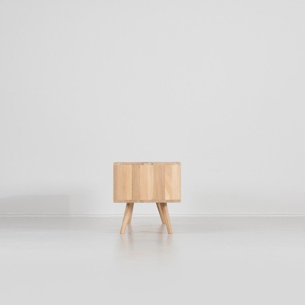 Ena tölgyfa TV-állvány, 180 x 42 x 45 cm - Gazzda-image-4