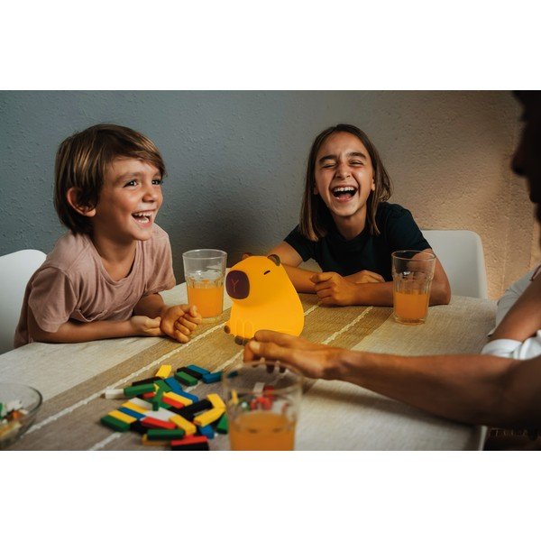 Világossárga gyerek éjjelilámpa Capybara – Fischer & Honsel-image-4