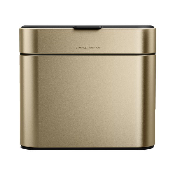 Matt aranyszínű komposztálható hulladék gyűjtő 4 l – simplehuman-image-3
