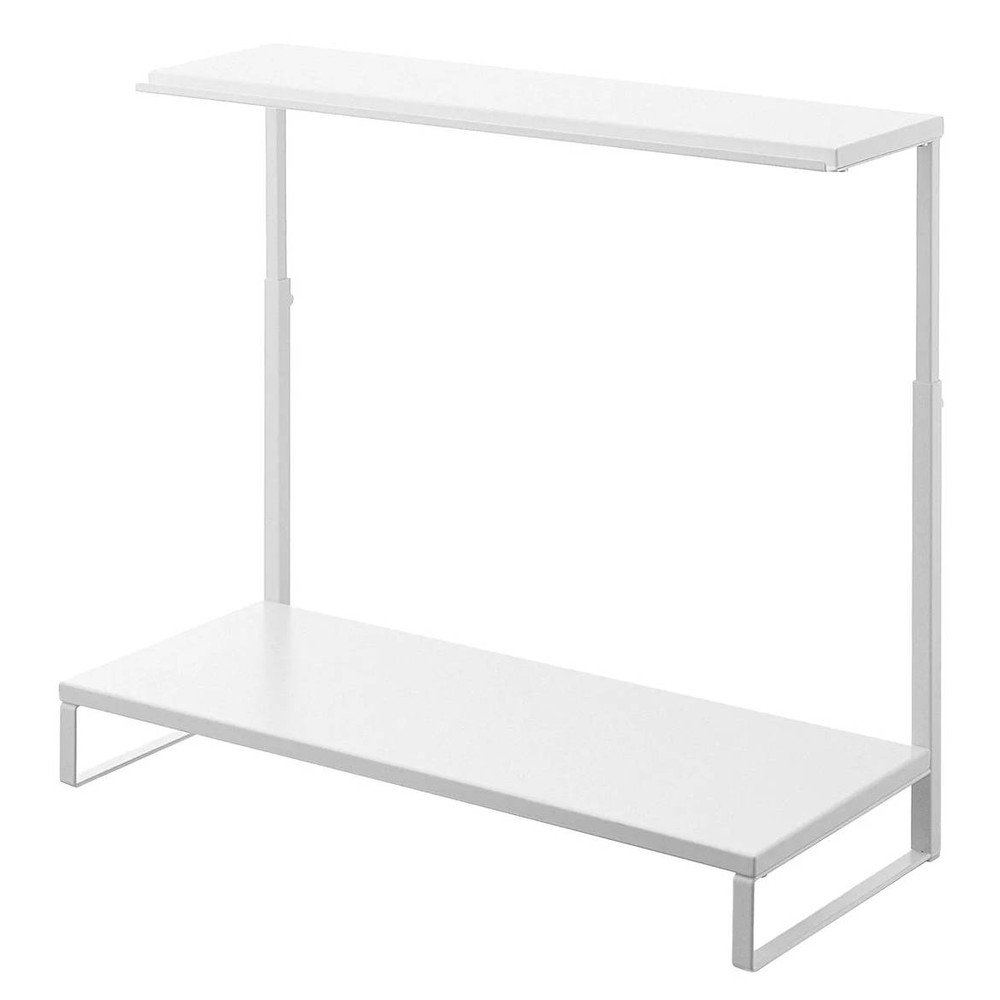 Fehér fém monitorállvány Tower  YAMAZAKI