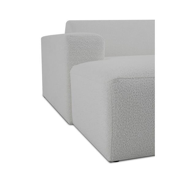 Fehér buklé kanapé modul (bal oldali) Roxy – Scandic-image-4