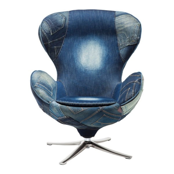 Jeans kék fotel - Kare Design
