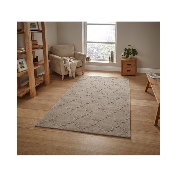 Hong Kong Puro bézs szőnyeg, 150 x 230 cm - Think Rugs-image-1