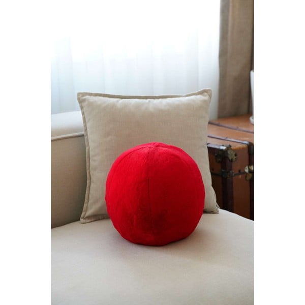 Mikroplüss díszpárna ø 25 cm Top – Mioli Decor-image-2