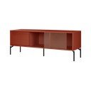 Terrakotta színű TV-állvány 160x60x42 cm Met – noo.ma