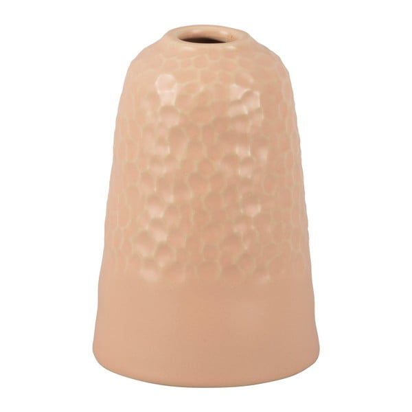 Carve rózsaszín kerámia váza, magasság 18,5 cm - PT LIVING