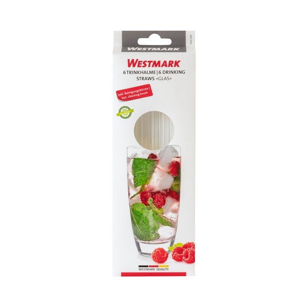 6 db-os üveg szívószál szett - Westmark-image-1