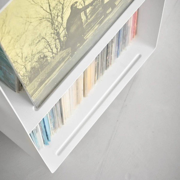 Fehér fém gurulós polcos állvány 40x73x38 cm Tower – YAMAZAKI-image-3