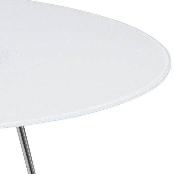 Casia fehér dohányzóasztal, ⌀ 80 cm - Actona-image-2