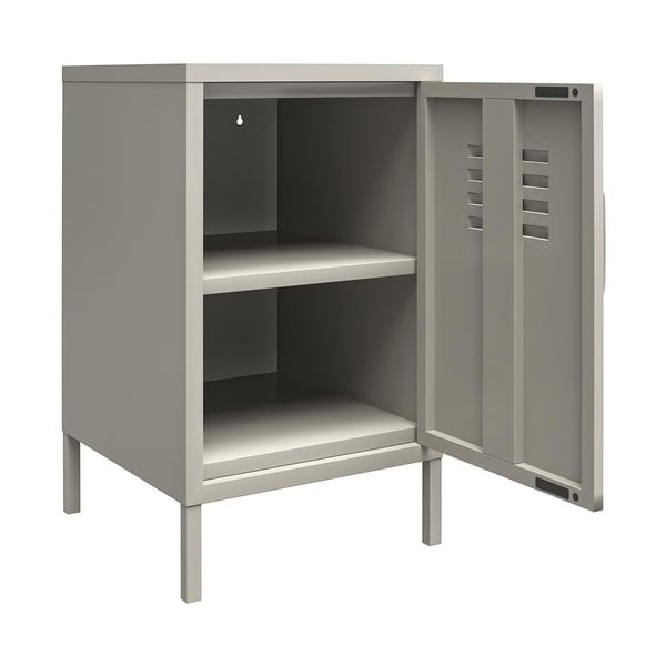 Bézs fém éjjeliszekrény Bradford – Støraa-image-3