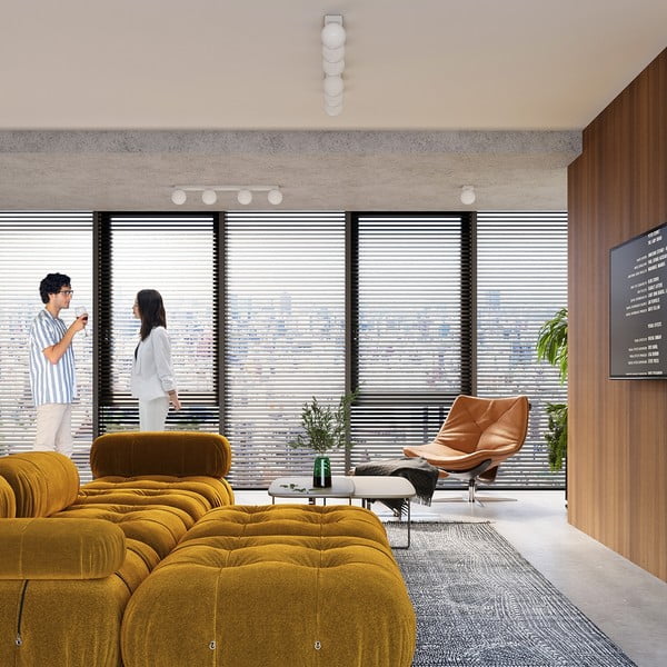 Fehér mennyezeti lámpa üveg búrával ø 12 cm Umerta – Sollux-image-4