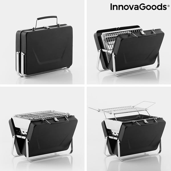 Összecsukható grillező bőrönd - InnovaGoods