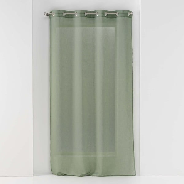 Khaki átlátszó függöny 140x280 cm Sandra – douceur d'intérieur