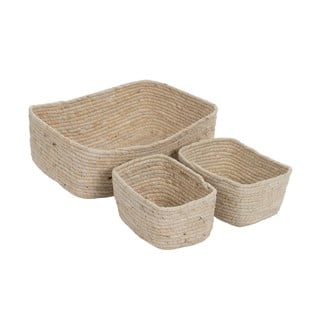 Tárolókosár szett 3 db-os 35x25x12 cm – Ixia