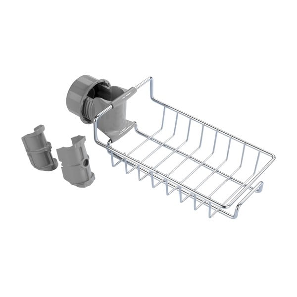 Öntapadós rozsdamentes acél fürdőszobai polc - Maximex-image-2