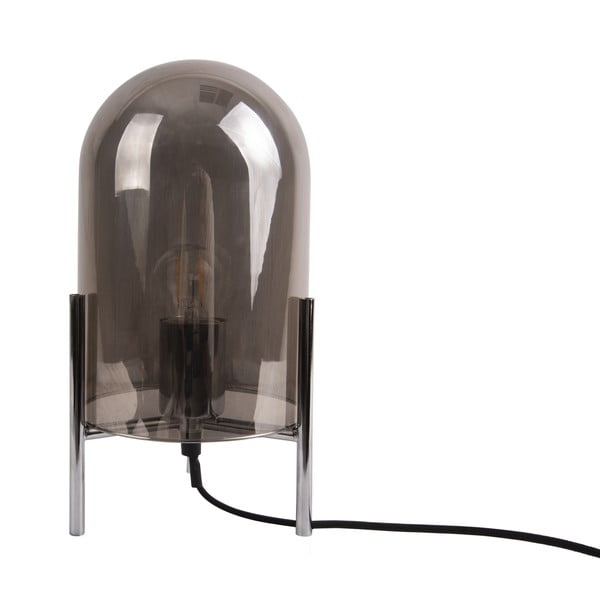 Glass Bell szürke üveg asztali lámpa - Leitmotiv-image-2