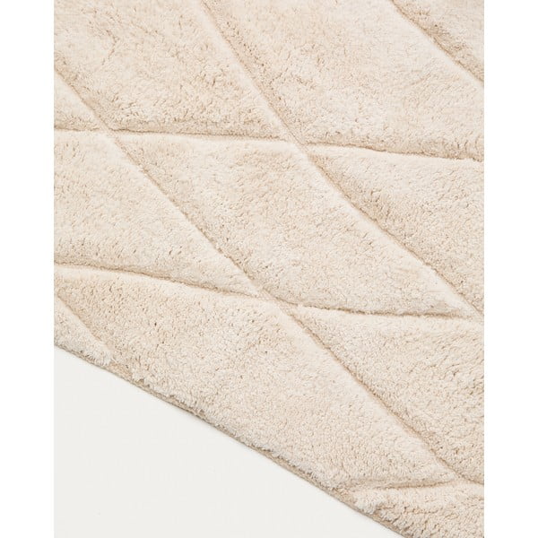 Bézs fürdőszobai kilépő 50x70 cm Nyana – Kave Home-image-4