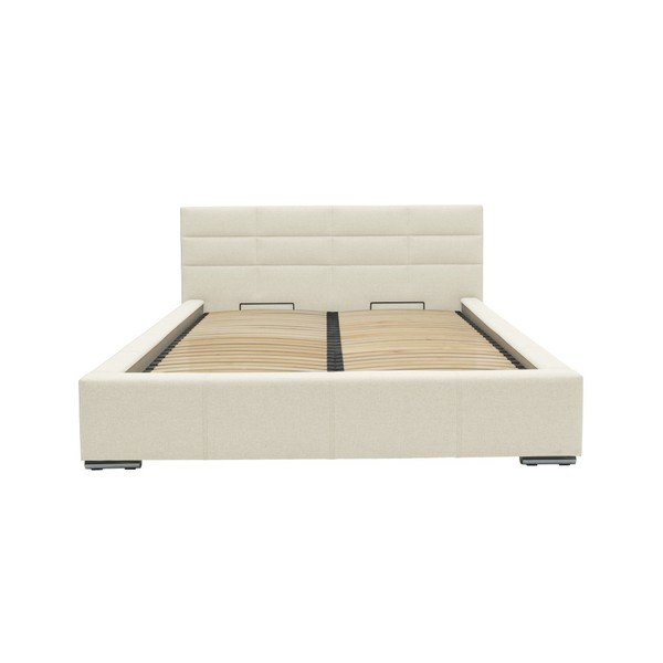 Reve bézs kétszemélyes ágy, 160 x 200 cm - Mazzini Beds-image-1