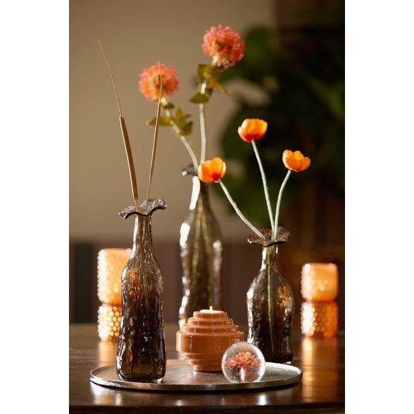 Üveg papírnehezék (magasság 8 cm) Flower – Light & Living-image-1