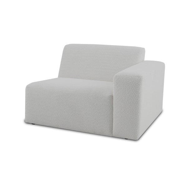 Fehér buklé kanapé modul (jobb oldali) Roxy – Scandic-image-1