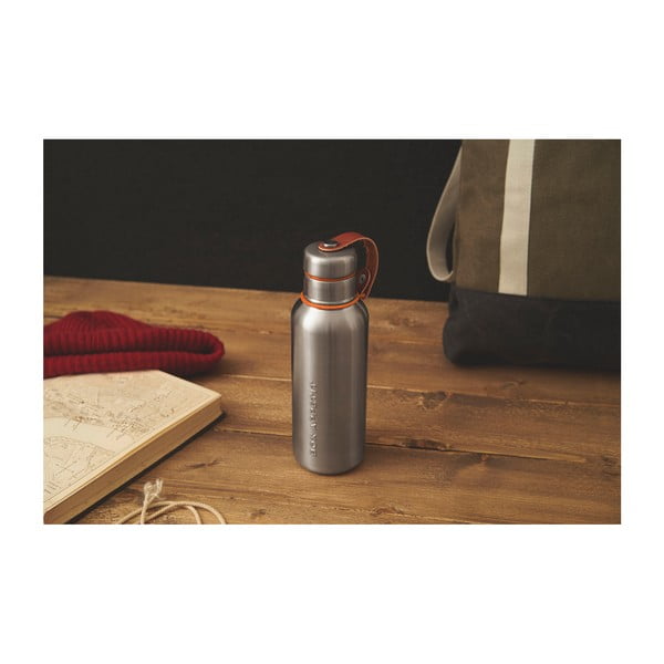 Insulated Vacuum Bottle narancssárga duplafalú termosz rozsdamentes acélból, 500 ml - Black + Blum-image-1