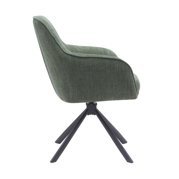 Zöld kárpitozott étkezőfotel szett 2 db-os Avola – Unique Furniture-image-2