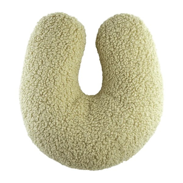 Zöld buklé párna gyerek kanapéhoz U – Wigiwama