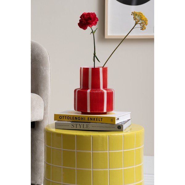 Kerámia kerek tárolóasztal ø 42 cm Retro Tiles – Leitmotiv-image-2