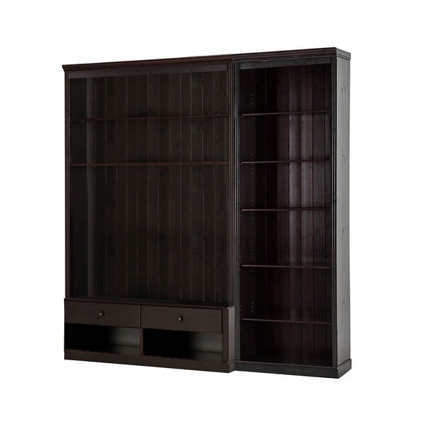 Barna borovi fenyő nappali bútor szett 214x223 cm Anita – Støraa-image-1