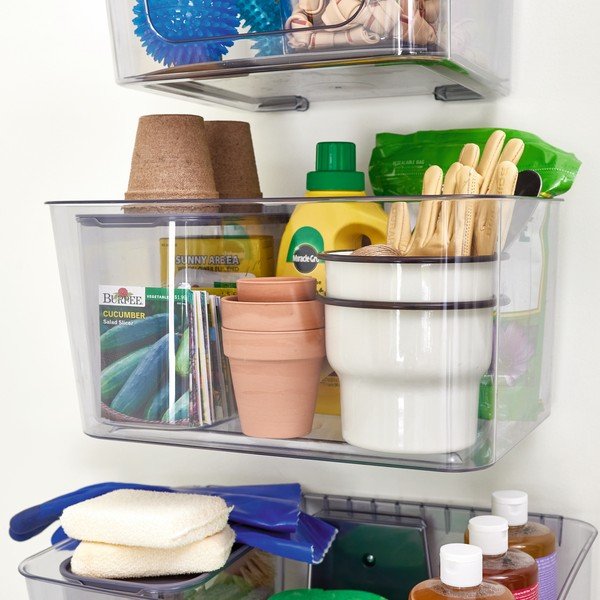 Belső tárolódoboz fedéllel, újrahasznosított műanyagból iD Wallspace - iDesign-image-1