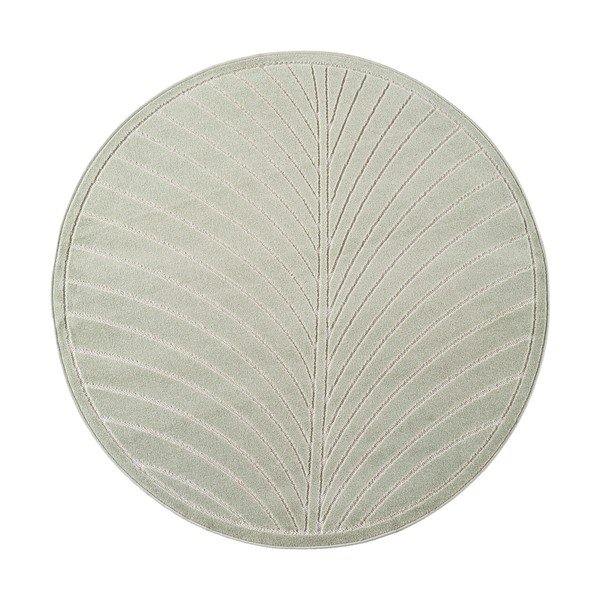 Zöld kerek kültéri-beltéri szőnyeg ø 160 cm Nova 1204 – Ayyildiz Carpets