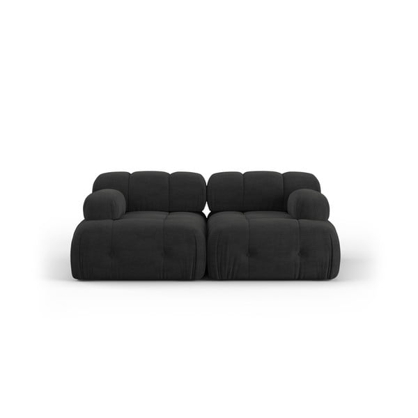 Fekete kanapé 192 cm Ferento – Cosmopolitan Design