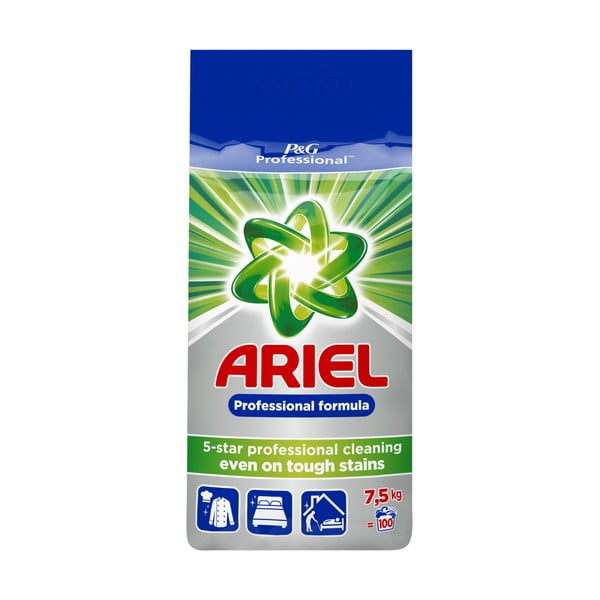 Ariel Regular mosópor családi kiszerelésben, 7,5 kg (100 mosás)