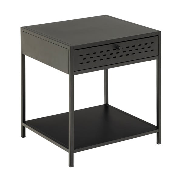 Newcastle fekete éjjeliszekrény - Actona-image-2