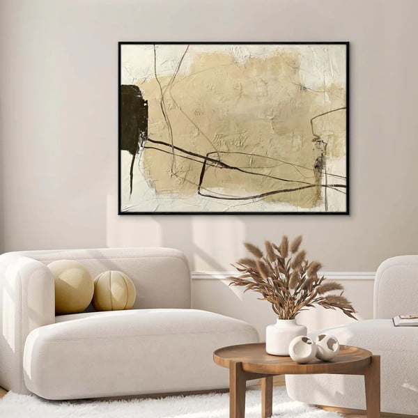 Kézzel festett kép 120x90 cm Cloudline – Malerifabrikken-image-1