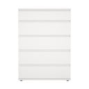 Fehér magas komód 77x107 cm Nova – Tvilum