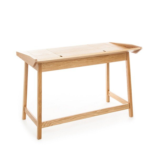 Íróasztal tölgyfa dekorral 60x113 cm Henry – Tomasucci-image-2